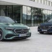2024 Mercedes-Benz E-Class – W214 E220d, E300 de, E400 e PHEV and E450 4Matic sedan in latest images