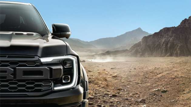 Ford Ranger Raptor 2.0L diesel 2023 dilancar di M’sia pada 9 Jun ini, boleh didapati mulai 8 Jun; ROI dibuka