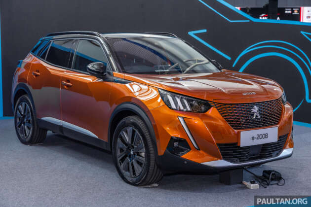 Peugeot e-2008 dipamer di Malaysia Autoshow 2023