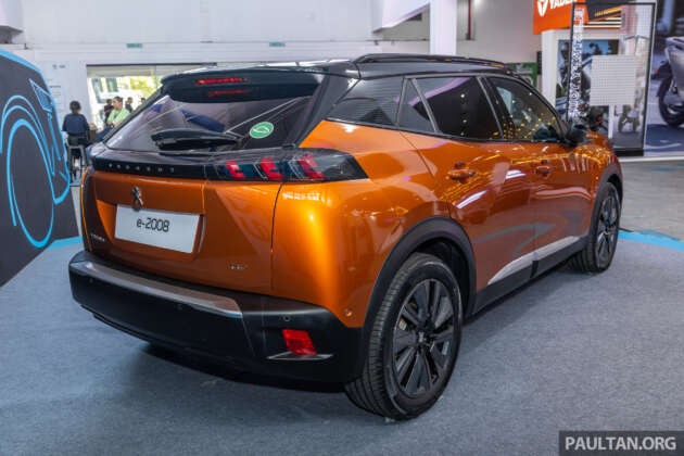 Peugeot e-2008 dipamer di Malaysia Autoshow 2023