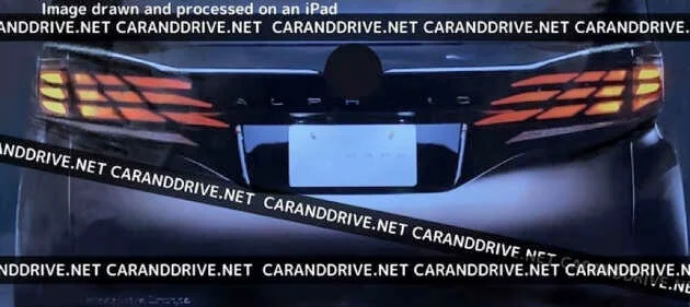 2023 Toyota Alphard, Vellfire production units leaked
