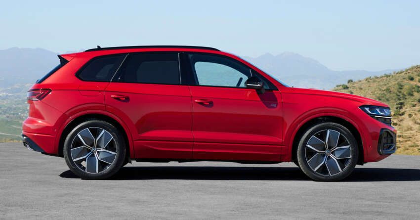 2023 Volkswagen Touareg facelift – new IQ.Light HD LED headlamps, illuminated rear logo, 3.0L V6 engines 1617412