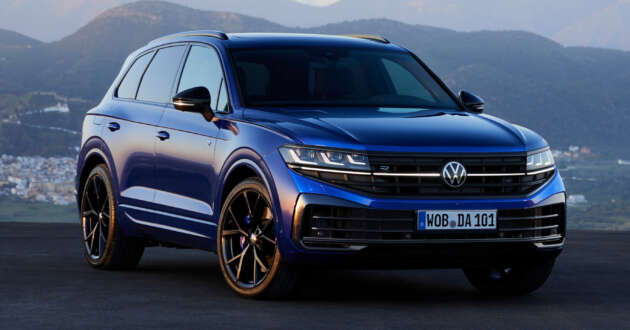 2023 Volkswagen Touareg facelift – new IQ.Light HD LED headlamps, illuminated rear logo, 3.0L V6 engines