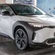 Toyota bZ4X in Malaysia soon – already testing on local roads; UMW Toyota to install chargers by launch