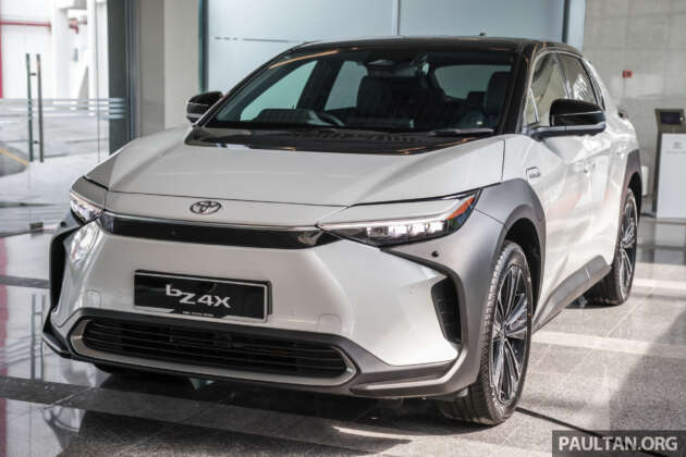 Toyota bZ4X in Malaysia soon – already testing on local roads; UMW Toyota to install chargers by launch