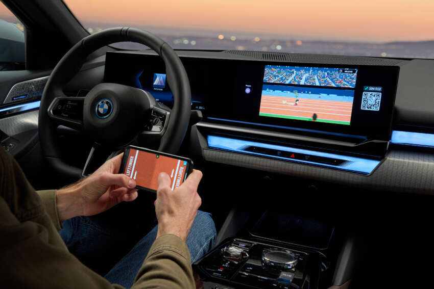 2024 BMW 5 Series, i5 first to get AirConsole – in-car gaming platform coming to other models via update 1618726