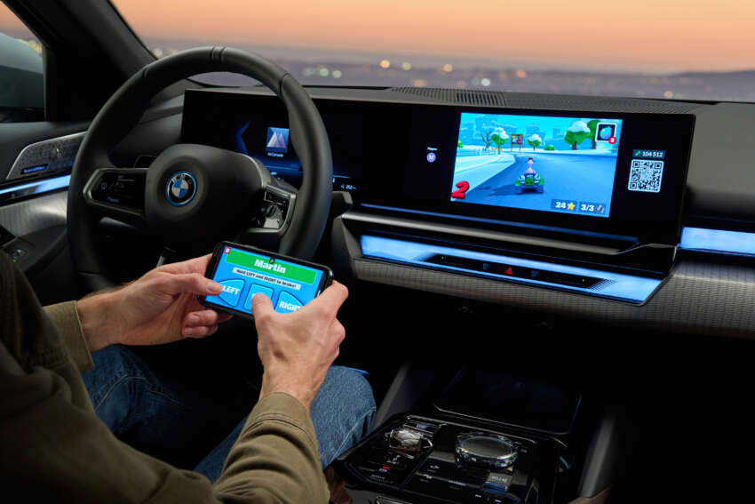2024 BMW 5 Series, i5 first to get AirConsole – in-car gaming platform coming to other models via update 1618727