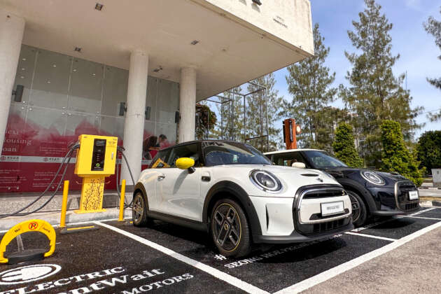 New MINI EV chargers at Kota Syahbandar, Melaka – 40 kW DC and 2x AC, 2km away from Jonker Street