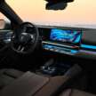 BMW i5 and 2024 BMW 5 Series G60 – M60 xDrive with up to 601 hp; AirConsole brings in-car gaming