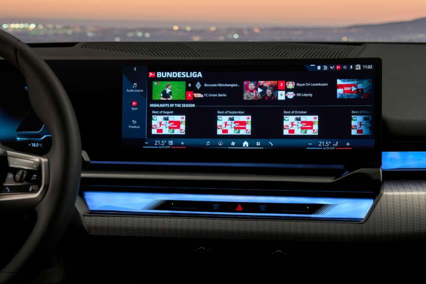 BMW i5 and 2024 BMW 5 Series G60 – M60 xDrive with up to 601 hp; AirConsole brings in-car gaming 1617639
