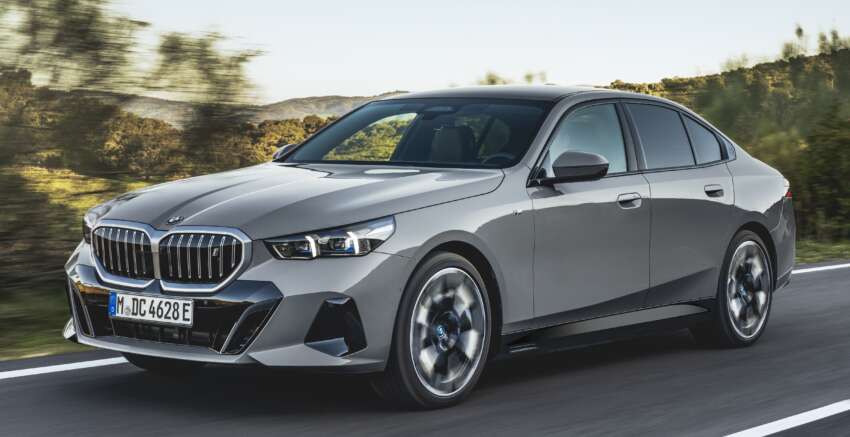BMW i5 and 2024 BMW 5 Series G60 – M60 xDrive with up to 601 hp; AirConsole brings in-car gaming 1617685