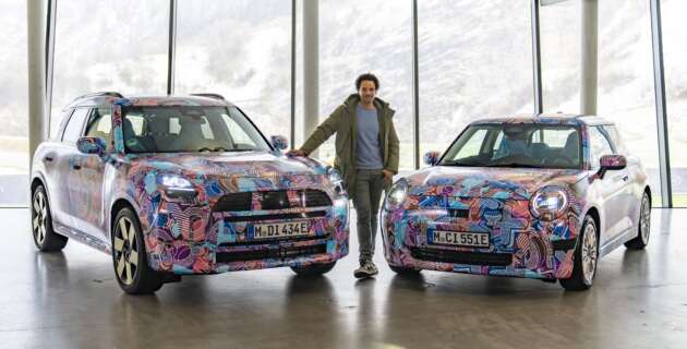 New MINI Cooper and Countryman teased side by side
