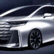 2023 Toyota Alphard and Vellfire debut – roomier, more luxurious interior; TNGA; 2.5L NA, 2.4T, 2.5L hybrid