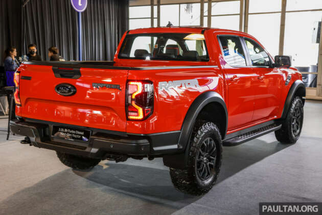 Ford Ranger Raptor 2.0L Bi-Turbodiesel 2023 dilancar di Malaysia – RM249k, 210 PS/500 Nm, suspensi Fox