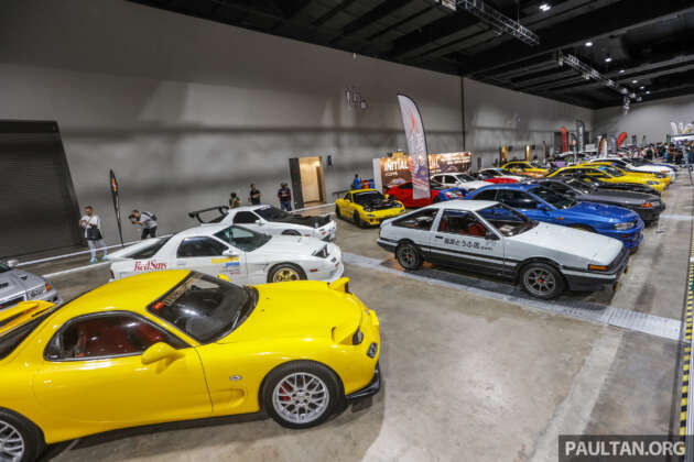 TASKL 2023: Koleksi replika kereta watak Initial D dipamerkan; AE86, RX-7, Subaru WRX dan banyak lagi