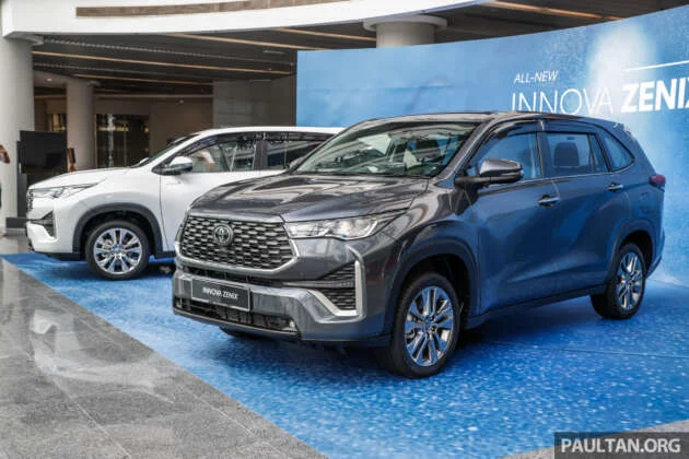 2023 Toyota Innova Zenix launched in Malaysia – 2.0V, Hybrid; 7/8 seat MPV with SUV looks; RM165k-RM202k