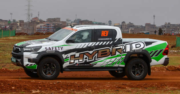 Toyota Hilux MHEV prototype tested at WRC Safari Rally 2023 – 48V mild hybrid system arriving in 2024