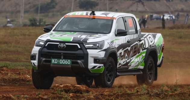 Toyota Hilux MHEV prototaip diuji di Safari Rali WRC 2023 — sistem 48V mild-hybrid tiba pada 2024 nanti