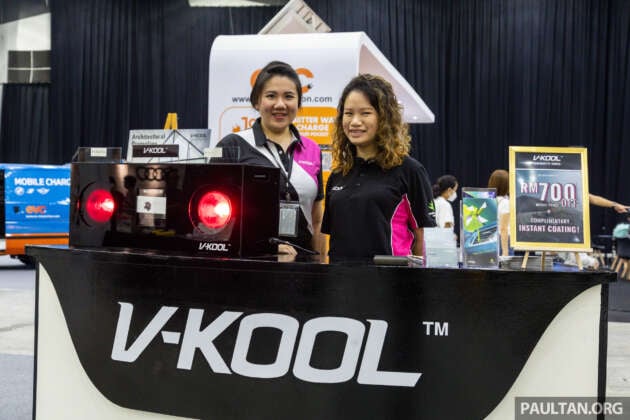 EVx 2023: Accessorise your vehicle with products by Dodo Mat, V-Kool at the Setia City Convention Centre
