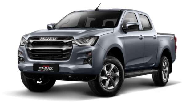 Isuzu D-Max 1.9L Standard 2023 di M’sia — tambahan kamera undur, skrin sentuh 7-inci; dari RM106k