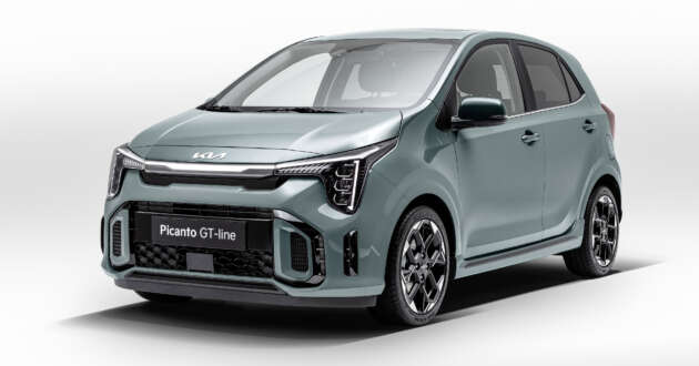 2023 Kia Picanto facelift debuts with bolder exterior styling – 1.0L,1.2L engines; 5MT, 5AMT, 4AT; new kit