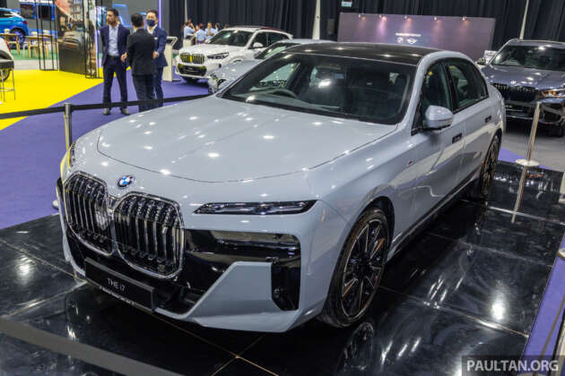 EVx 2023: BMW i7 xDrive60 2023 jadi tumpuan ramai – jarak EV 625 km, 544 PS, BMW Theatre Screen 31.3″