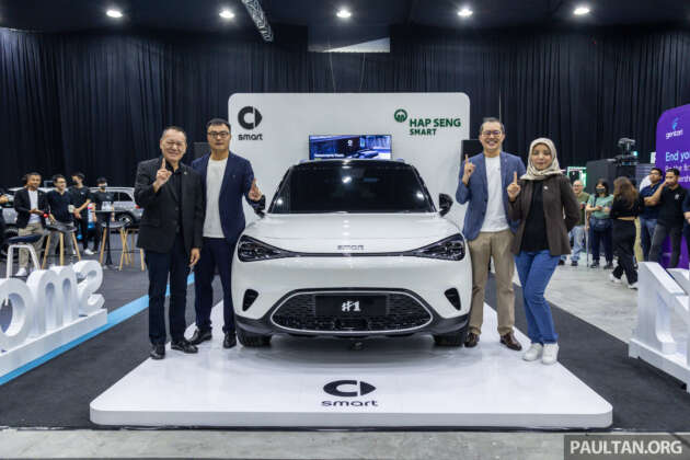EVx 2023: smart #1 makes local debut ahead of Q4 launch – come see the 66 kWh, 440 km EV at SCCC!