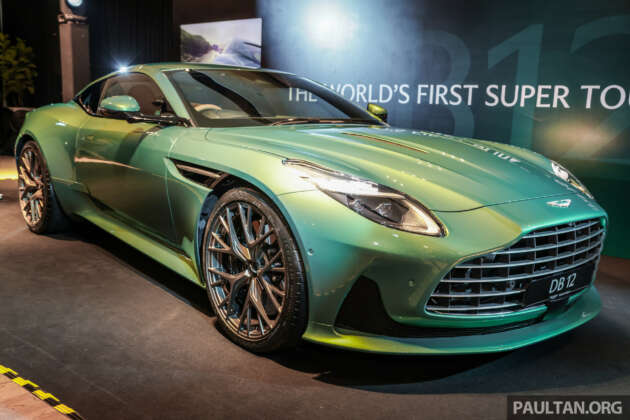 Aston Martin DB12 tiba di M’sia — 4.0L V8, 680 PS/800 Nm, 0-100 km/j dalam 3.6 saat, harga dari RM1.088 juta