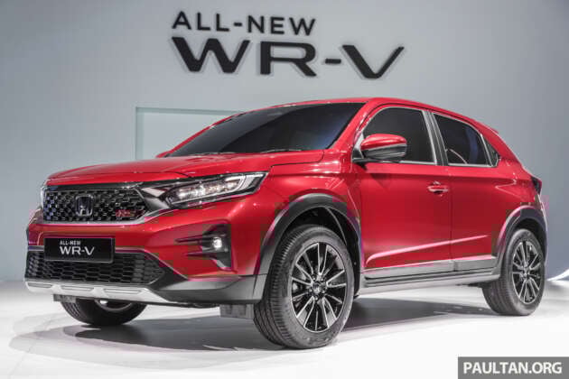 2023 Honda WR-V launched in Malaysia – 1.5L NA, 121 PS/145 Nm, four variants, from RM90k to RM108k