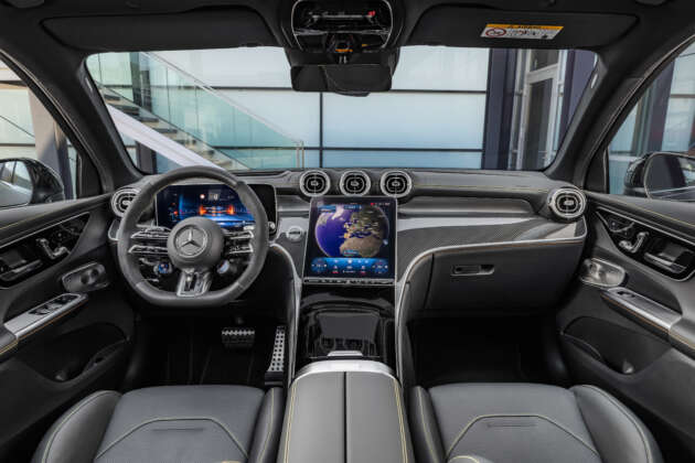 2024 Mercedes-AMG GLC43, GLC63 debut – no more V6, V8; 2.0L turbo mild hybrid and PHEV; up to 680 PS