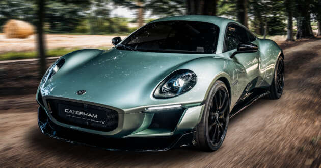 Caterham Project V concept EV debuts – 272 PS single motor RWD, 55 kWh battery, 400 km range WLTP