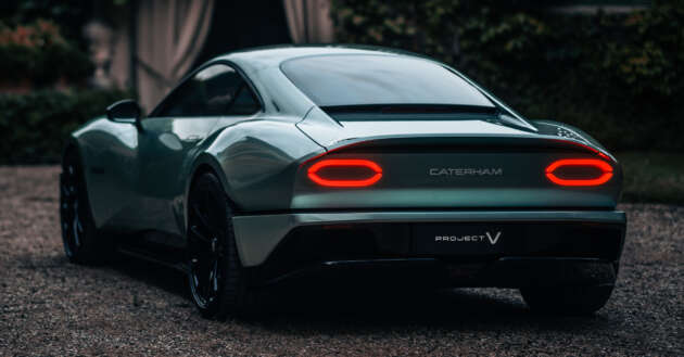 Caterham Project V concept EV debuts – 272 PS single motor RWD, 55 kWh battery, 400 km range WLTP