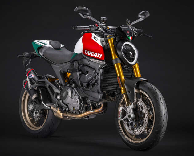 Ducati Monster 30 Anniversario dilancar di Malaysia – model keluaran terhad, barangan prestasi, RM116k
