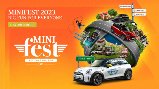 MINIfest 2023 happening at Sentul Depot on July 22 – fun activities, MINI showcases, test drives, prizes await