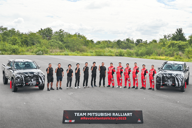 Katsu Taguchi sertai Rifat Sungkar dan Chayapon Yotha dalam pasukan Mitsubishi Ralliart ke AXCR 2023