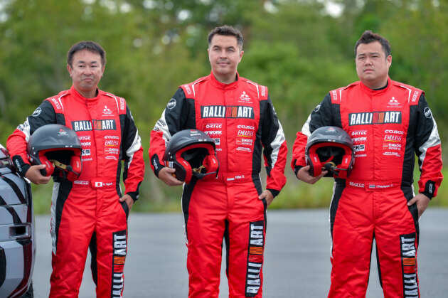 Katsu Taguchi sertai Rifat Sungkar dan Chayapon Yotha dalam pasukan Mitsubishi Ralliart ke AXCR 2023