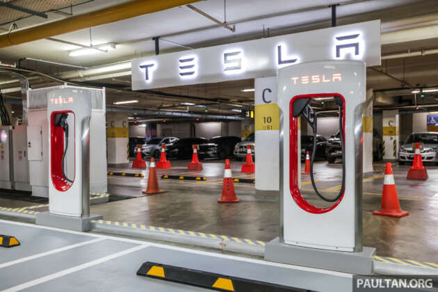 Tesla Superchargers in Malaysia – 12 locations now; to partner Pavilion, Gamuda, Sunway, Quill, MRCB, Levn