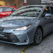 2023 Toyota Corolla updated in Malaysia – new 12.3-inch instrument display, USB-C, wheels; from RM140k
