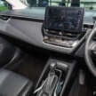 2023 Toyota Corolla updated in Malaysia – new 12.3-inch instrument display, USB-C, wheels; from RM140k
