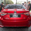 2023 Toyota Corolla GR Sport now in Malaysia – tuned suspension; sportier exterior, interior; from RM153k
