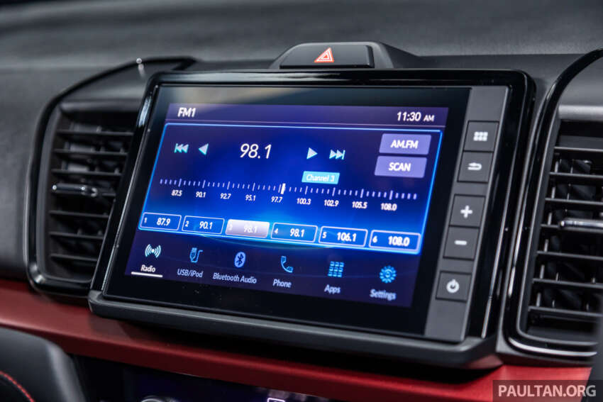 Honda City <em>facelift</em> 2023 dilancar di M’sia — lima varian termasuk hibrid, Honda Connect, dari RM84,900 1654393