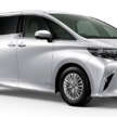 2023 Toyota Alphard and Vellfire launched in Thailand – 2.5L AWD hybrid; Executive Lounge; from RM541k