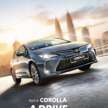 2023 Toyota Corolla updated in Malaysia – new 12.3-inch instrument display, USB-C, wheels; from RM140k