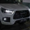 2023 Toyota Hilux GR Sport gets more powerful 2.8L turbodiesel in Malaysia – 224 PS, 550 Nm; fr RM169k