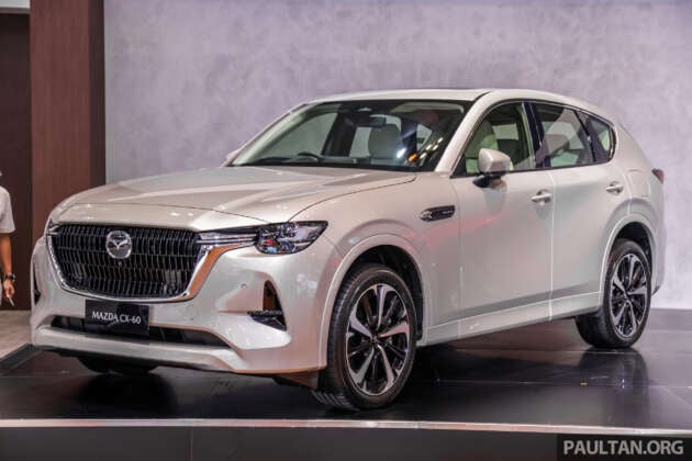 GIIAS 2023: Mazda CX-60 makes public debut – two grades; 3.3L turbo mild hybrid inline-six; from RM357k