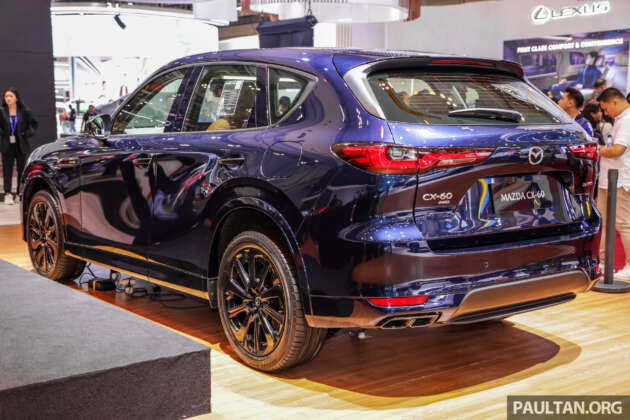 Mazda CX-60 to be previewed at KLIMS 2024 – five-seat SUV built on RWD platform with six-cylinder engines