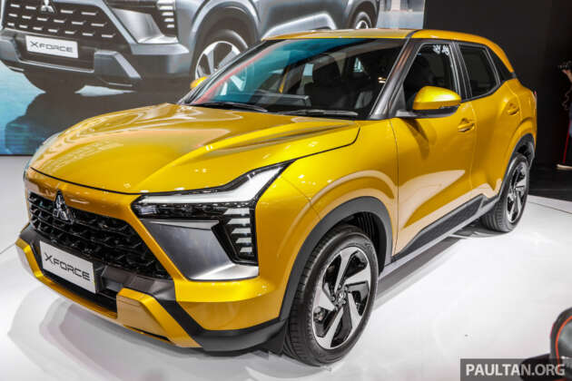 Mitsubishi Xforce didedahkan di Indonesia – SUV segmen-B saingan Honda HR-V, Toyota Corolla Cross