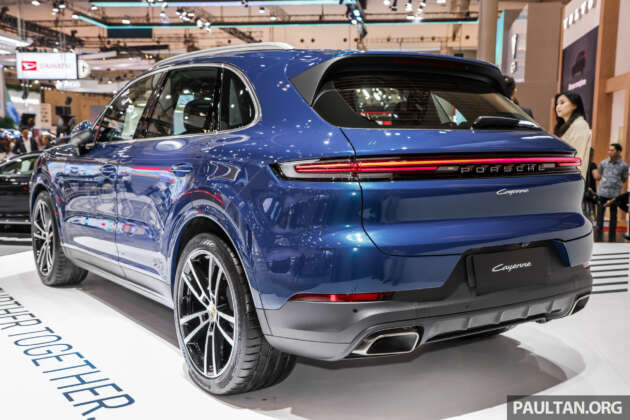 GIIAS 2023: Porsche Cayenne facelift debuts with more power, upgraded equipment list, revised styling
