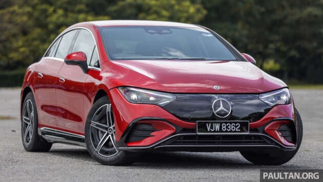 2023 Mercedes-Benz EQE350+ AMG Line in Malaysia – 669 km EV range; 292 PS, 565 Nm; priced from RM420k