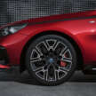 2024 BMW 5 Series G60 with M Performance Parts – live pics of carbon bodykit, 21′ cross-spoke wheels